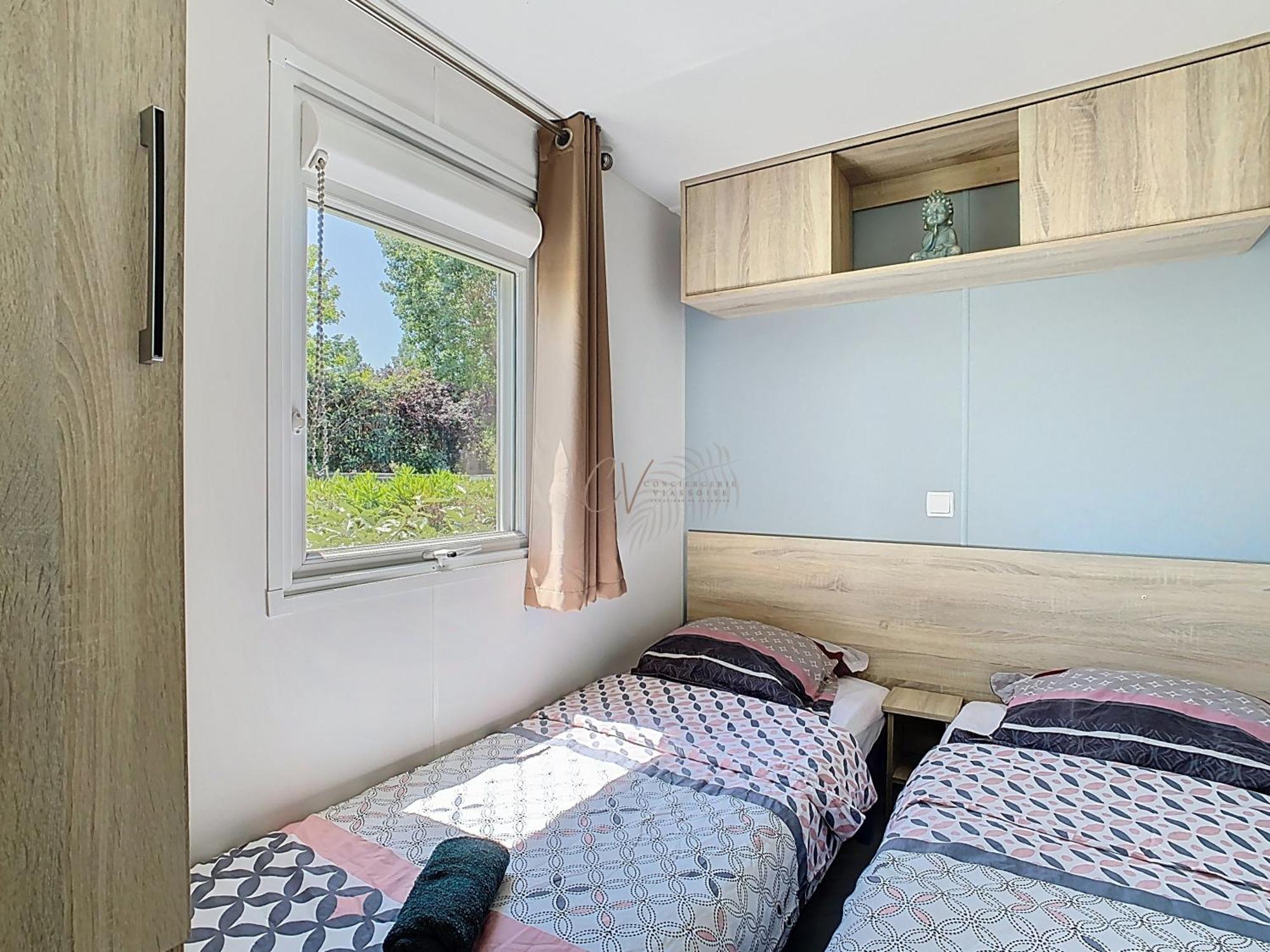 Mobil-Home Ja 68 A Vias - La Carabasse - Camping Siblu Avec Piscine المظهر الخارجي الصورة